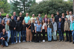 Gruppenfoto der Teilnehmer des Biozentrums am diesjährigen Betriebsausflug