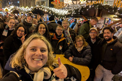 Einige Mitglieder auf dem Weihnachtsmarkt Dortmund