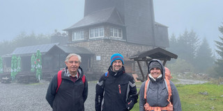 Lisa Mutzberg mit Dr. Hans-Ulrich Kison und André Seelemann