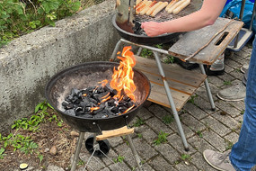 Works outing - Barbecue at the TU Dortmund