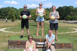 Football Golf Prize-giving Ceremony